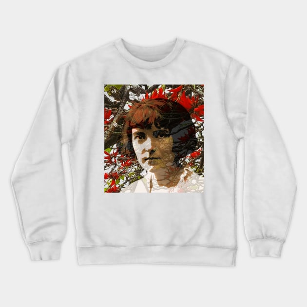 Katherine Mansfield Crewneck Sweatshirt by mindprintz